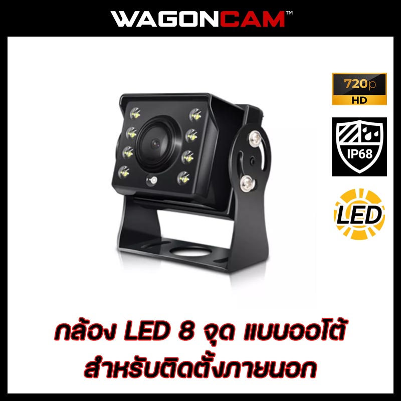 กล้อง LED กันน้ำ WAGONCAM