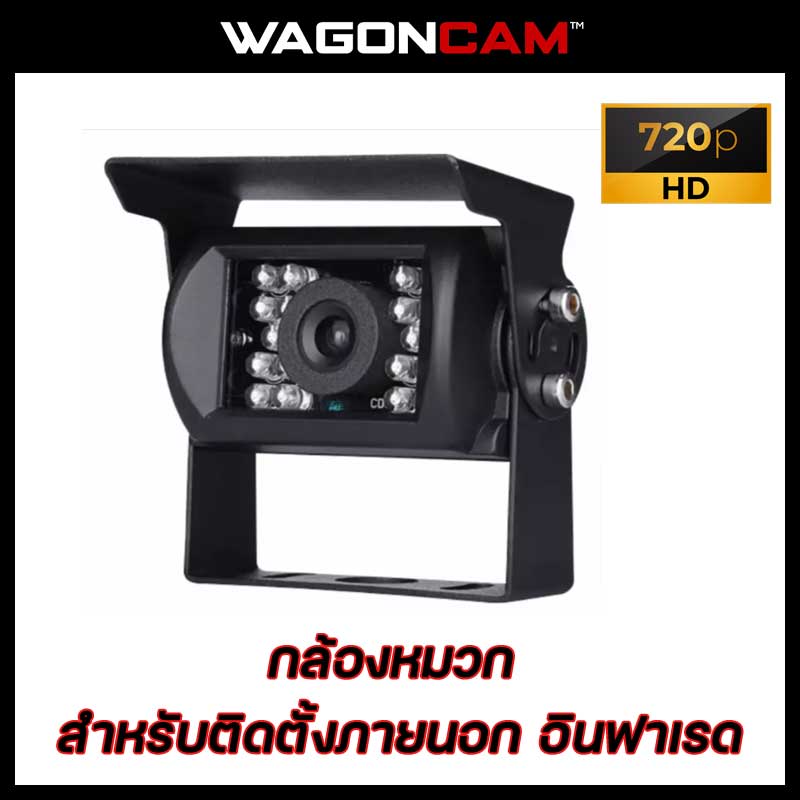 กล้องกันน้ำมีฝาปิด WAGONCAM