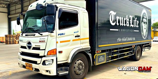 รถบรรทุก HINO Victor 500 ตู้ทึบ TruckLife Logistics · E72 ภาพที่ 1