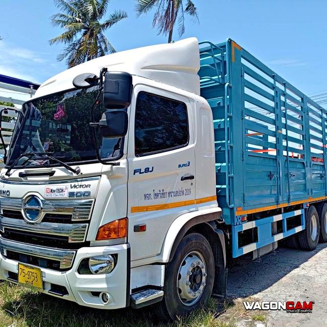 รถบรรทุก HINO FL8J 10 ล้อ · E74 ภาพที่ 1
