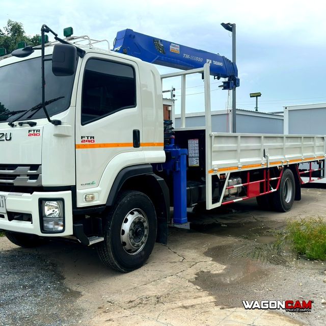 รถบรรทุกติดเครน ISUZU FTR 240 · 4G6HD ภาพที่ 16