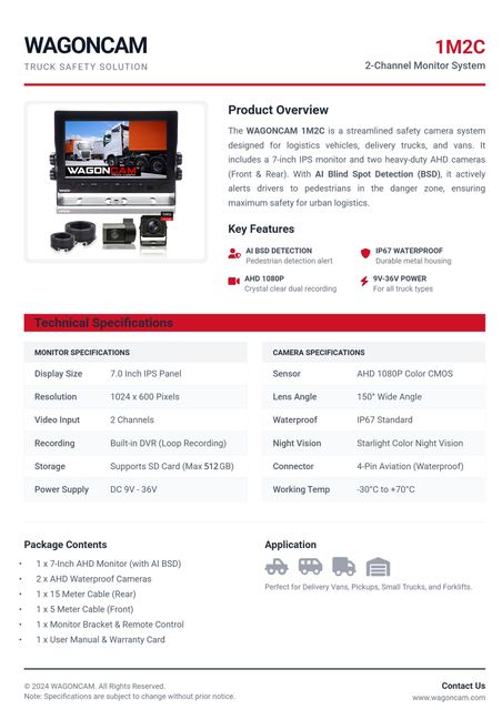 1M2C ชุด 2 จุด + AI BSD ขาตั้งเหล็ก รูปที่ 7