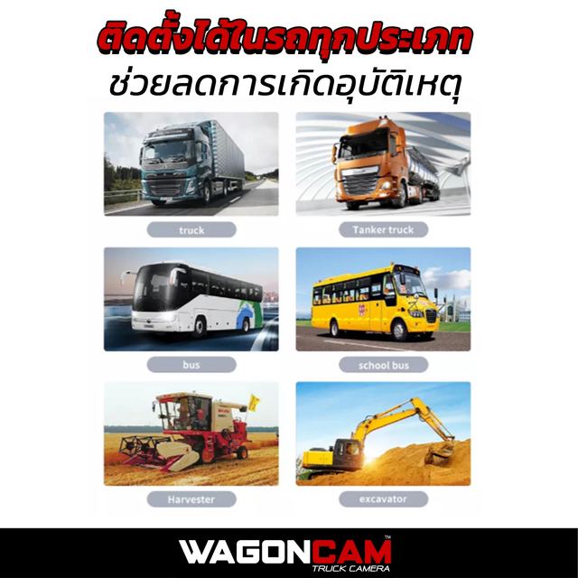1M4C ชุดกล้อง 4 ทิศทาง + AI BSD รูปที่ 3