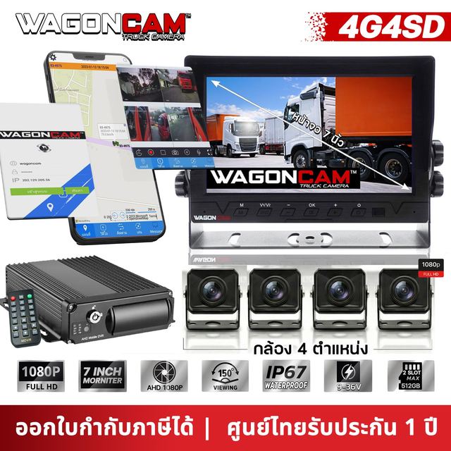 4G4SD กล่อง MDVR 4G (SD Card) ดูออนไลน์ รูปที่ 1