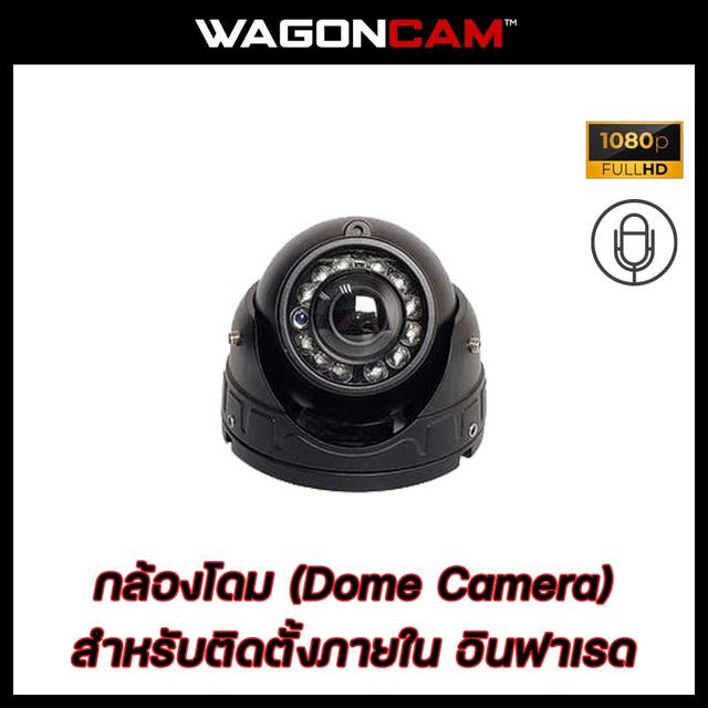 C3 กล้องโดม (Dome) อินฟราเรด สำหรับติดตั้งภายใน รูปที่ 1