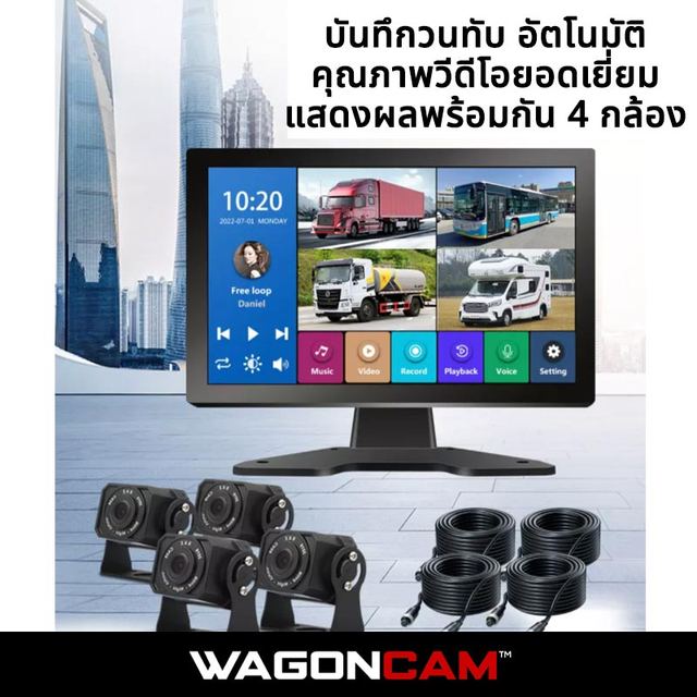 M14TA กล้อง 4 ทิศทาง ระบบ Android จอ 10.1 นิ้ว รูปที่ 3