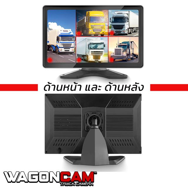 M16T กล้อง 6 ทิศทาง จอสัมผัส 10 นิ้ว + AI BSD รูปที่ 5