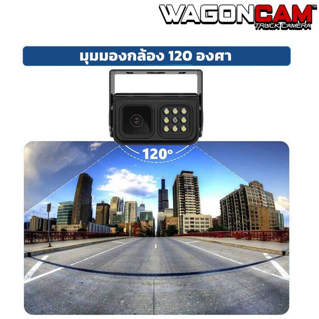 M71W กล้องถอยไร้สาย “บันทึกได้” (ใส่เมมหลังจอ) รูปที่ 6