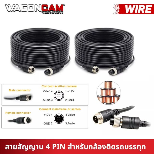 สายสัญญาณ 4-PIN ยาว 15 เมตร รูปที่ 2